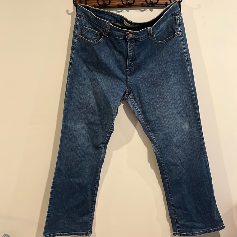 Levi’s Plus Size Perfectly Shaping Bootcut 512 Jeans, Blue, Size 20 M